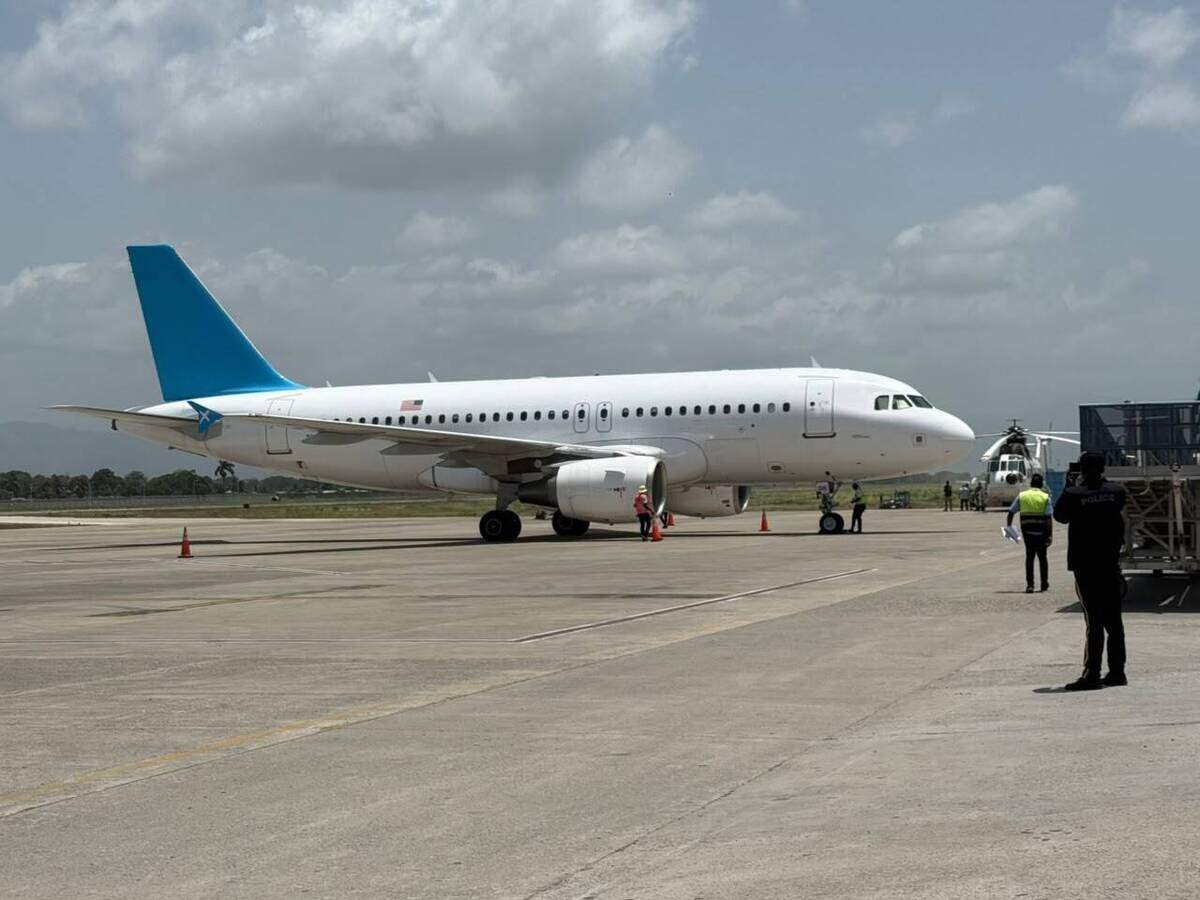 A U.S. Immigration and Customs Enforcement deportation flight landed in Haiti on Thursday, July 16, 2026. A number of detainees had criminal histories.